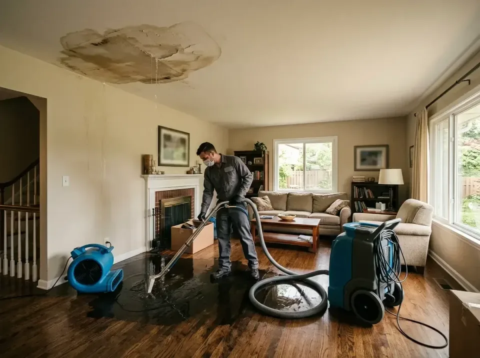 attic-pipe-burst-ceiling-drip-008 — frequently asked questions, Water Damage Restoration & Carpet Care in Checotah, OK